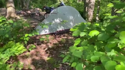 Sweet camping spot all to myself