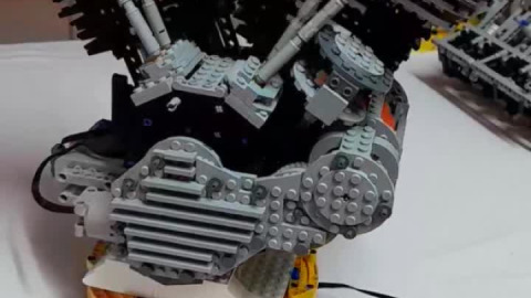 The Lego Harley Davidson "Panhead"