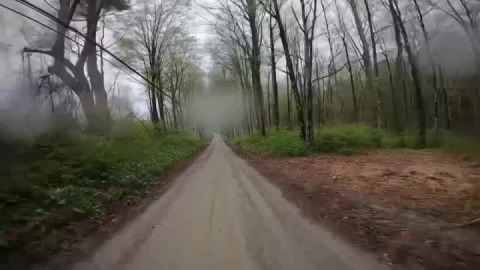 More light rain and enjoyable riding. No problem. Glad to be mostly impervious to adverse weather.
