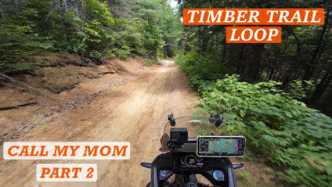 Second part of the Call My Mom trail part of the Ride The Highlands - Timber Trail Loop