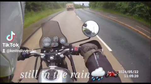 When you've booked a test ride, then it rains..