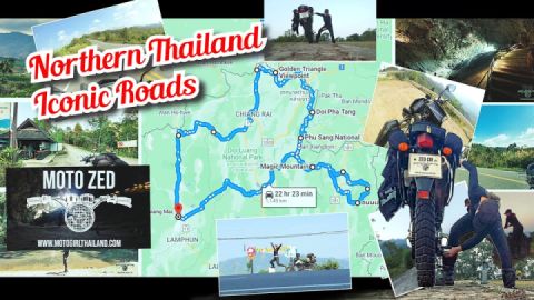 Northern Thailand Iconic Roads.