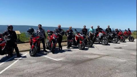 NTX Ducati Group Ride To Mena, Ar