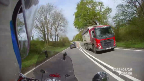 Royal enfield Interceptor 650, cruising along the A38 towards St Germans.
