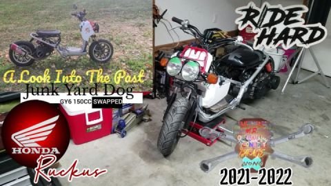 ROM TECH BUILT IN-HOUSE Our JUNK YARD DOG 150cc