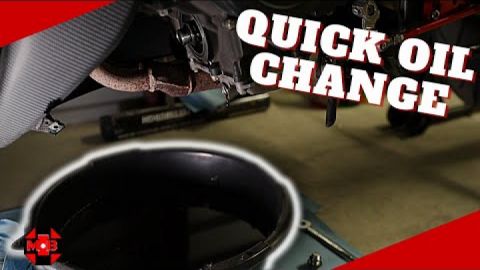 A Quick Oil Change on Yamaha R3