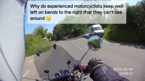 Keeping your Head while riding around bends!