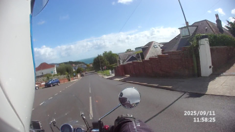 When your route home includes beautiful coastal views.
