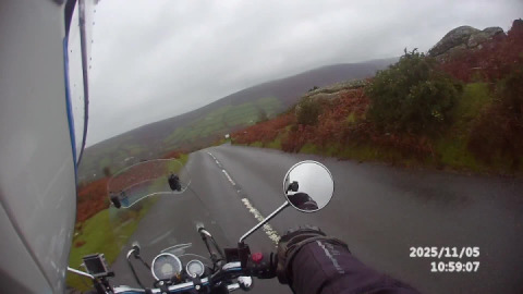 Even on a dreary autumnal day, with mist on the tors, the ride down into Widdecombe-in-the-moor,