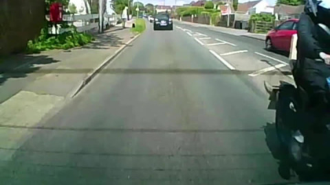 When motorcycling is banned, blame idiots like this!