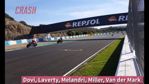 MotoGP and WSB Bikes on Track Together