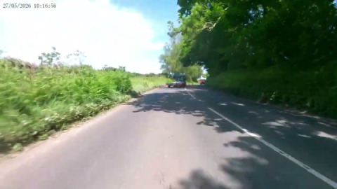 The satisfaction of patiently waiting for, then, when safe, executing a good overtake.