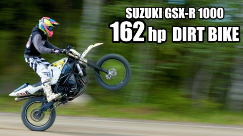 Suzuki gsxr 1000cc dirt bike