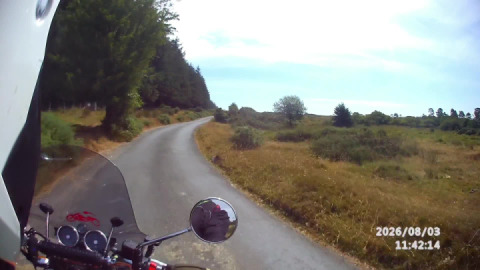 Leaving Walla brook and enjoying the Dartmoor scenery.