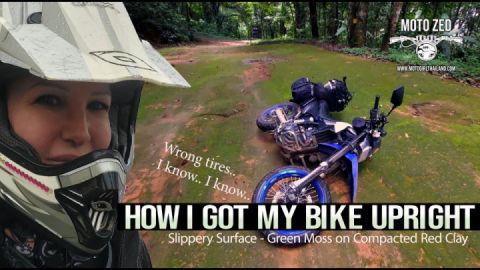 How I Got My Bike Up..