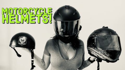 History of MOTORCYCLE Helmets!