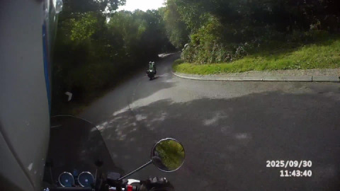 A short clip of the Twisties on the A3124 as you approach Whiddon down.terceptor650 #intystravels