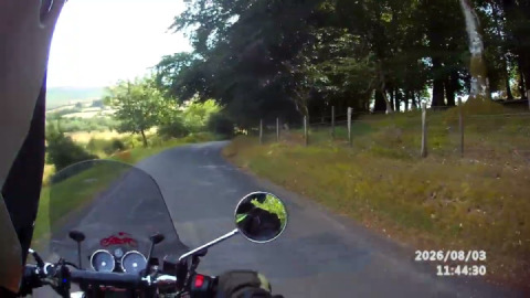 Cruising on Dartmoor, when an unexpected, beautiful vista opens up in front of you.