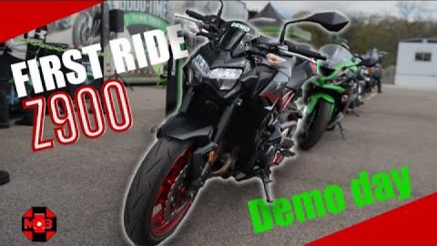 The 2021 Kawasaki z900 demo day
