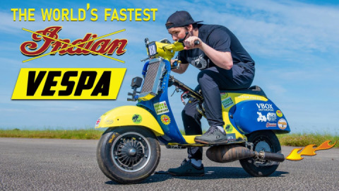 Is This The World's Fastest Vespa?