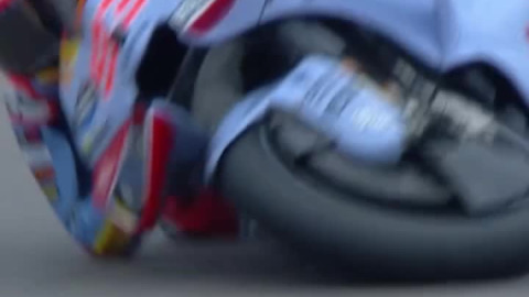 Second crash of the day for Marc Márquez but his one was HUGE!