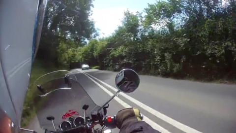 On the A386, near Lydford, enjoying a delicious series of Bends 