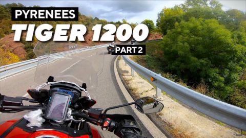Triumph 1200 Explorer 2019 - Motorcycle Routes in the Pyrenees part 2