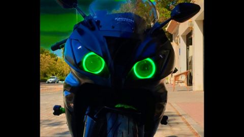 Zx6r hid and tail lights