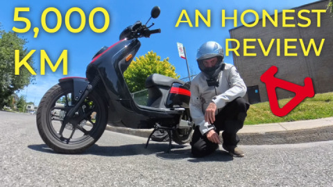 5,000 km Review of the NIU NQi GTS electric moped
