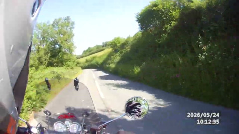 With a favourite road now open again, enjoying the ride down the B3212, Doccombe to Mortonhampstead.