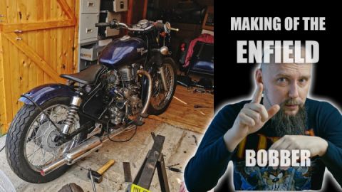 Making of Enfield bobber