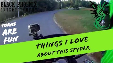 Things I love about the Can Am Spyder