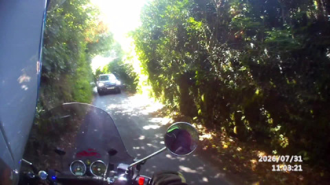 Sorry, but if you think I'm pushing my bike up a hill to save you reversing....