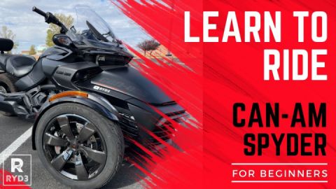 Learn to Ride a Can-Am Spyder