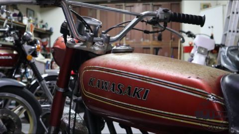 A short video on our two-stroke classic Kawasaki G7