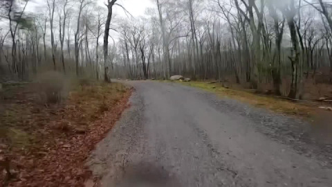 A light rainy day is the best time to test the rain gear